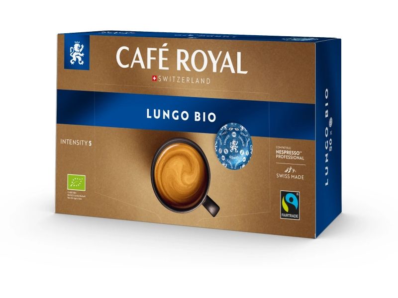 Café Royal Professional Pads Lungo Bio & Fairtrade 50 Stück Nespresso Professional Pads