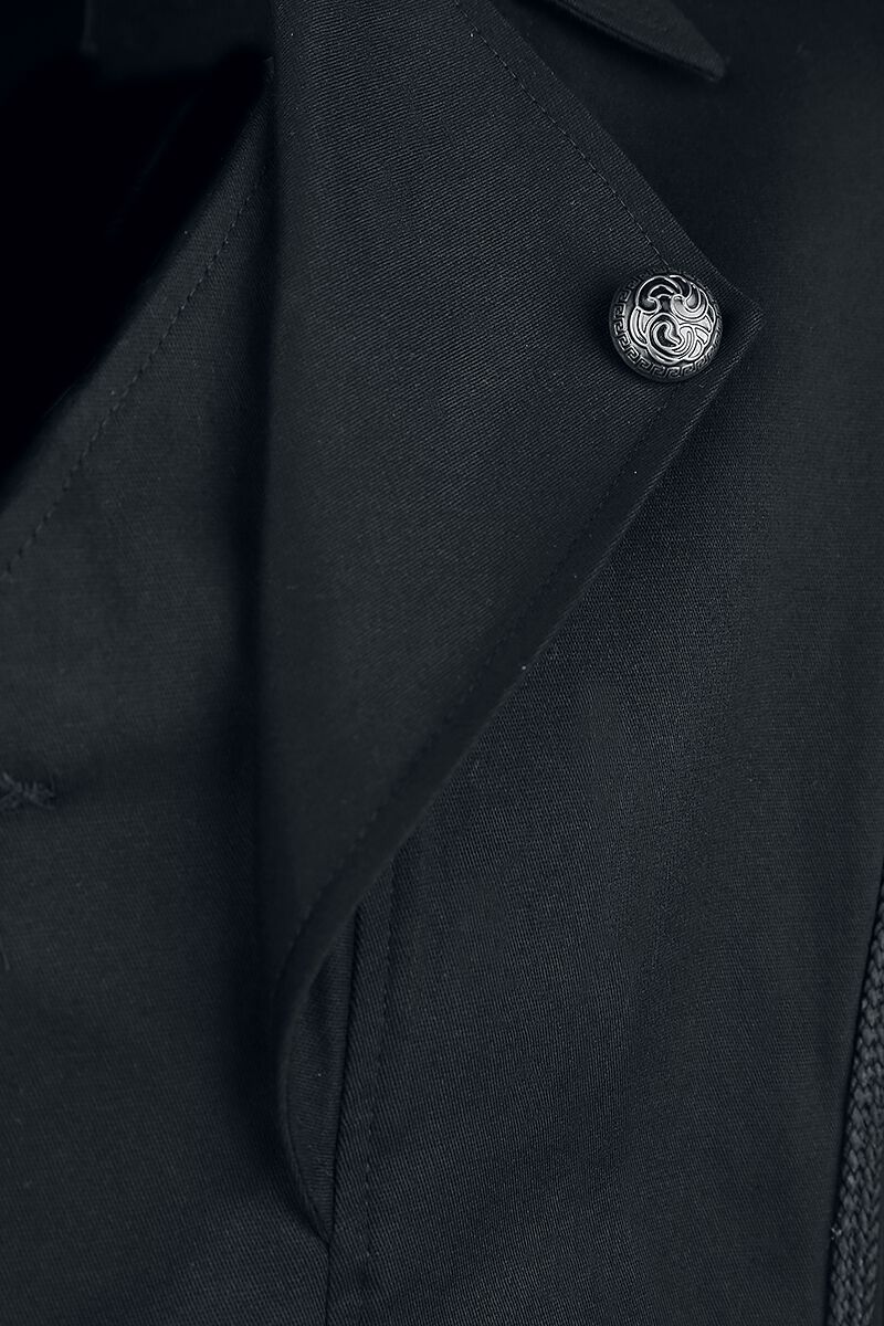 Manteau Classique Noir | H&R London Manteau militaire
