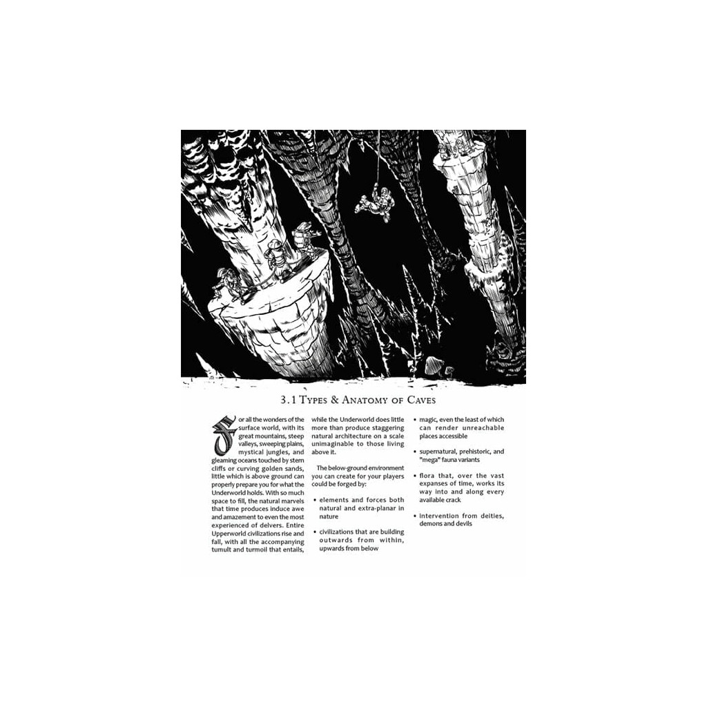 Survivalists Guide to Spelunking 5E