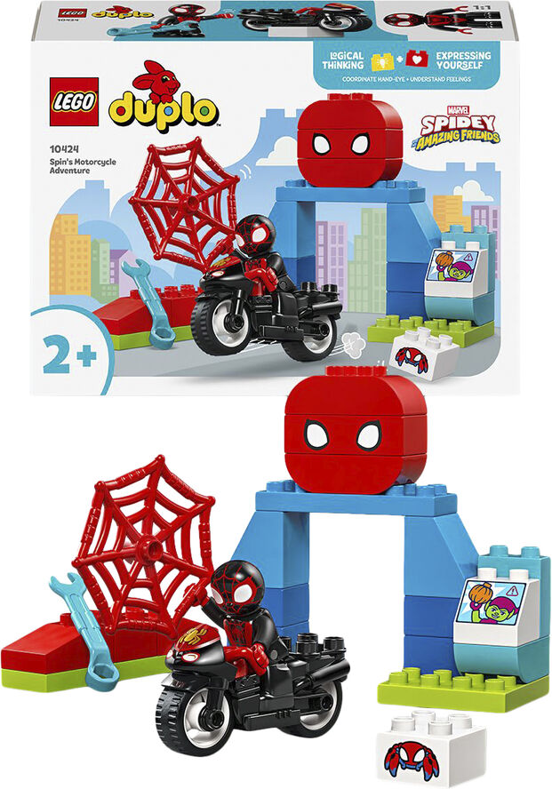 Lego Disney Marvel Spins motorcykeleventyr 10424