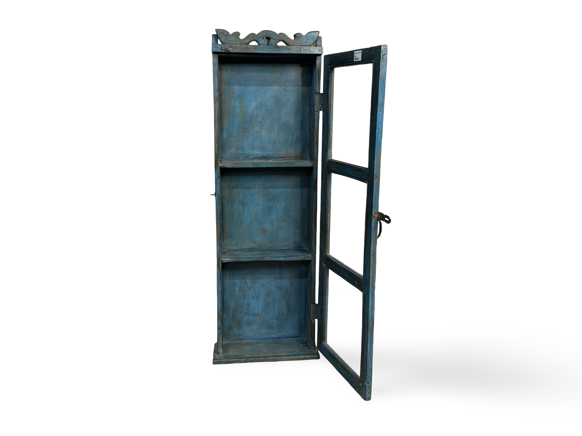 Hangkast blauw uniek