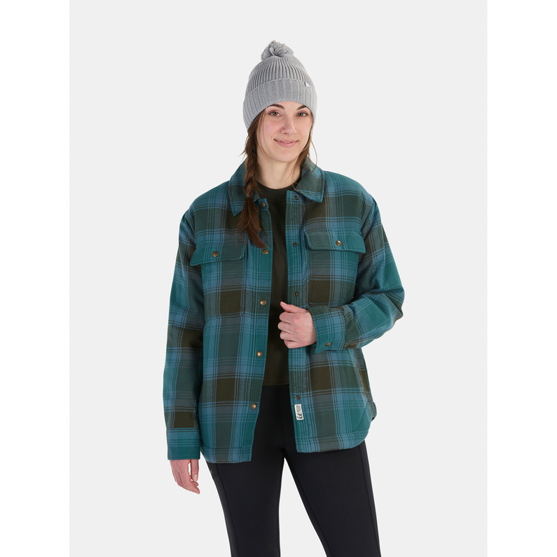 Marmot Damen Ridgefield Sherpa Flannel Jacke