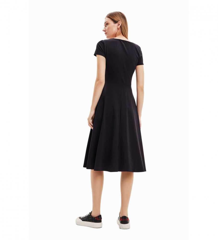 Vestido preto Desigual Broadway Road