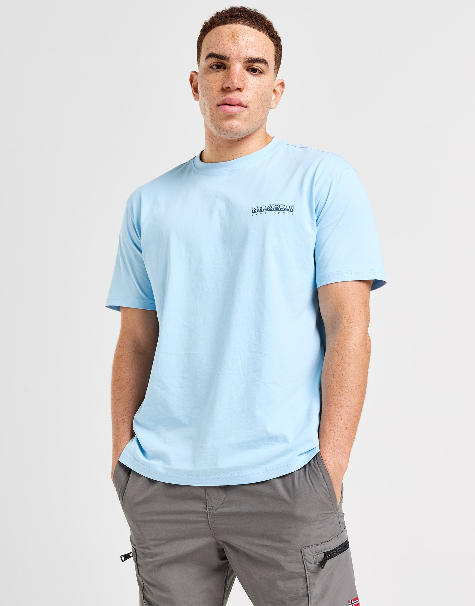 Napapijri T-shirt Back Bollo Homme