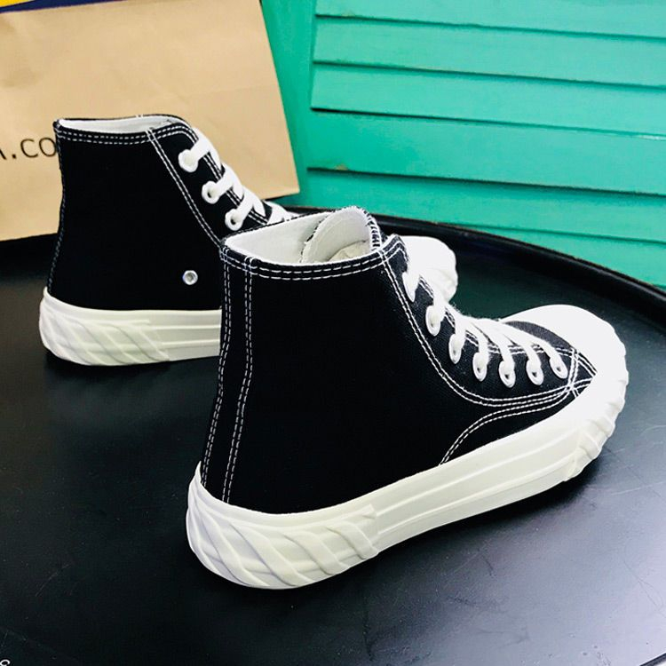 Solejoy - Hoge canvas sneakers