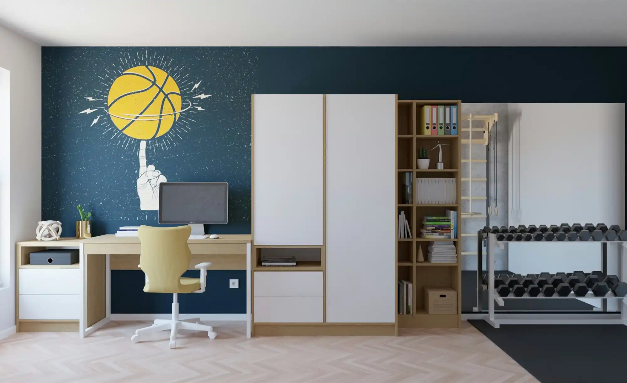 Kleiderschrank White Oak