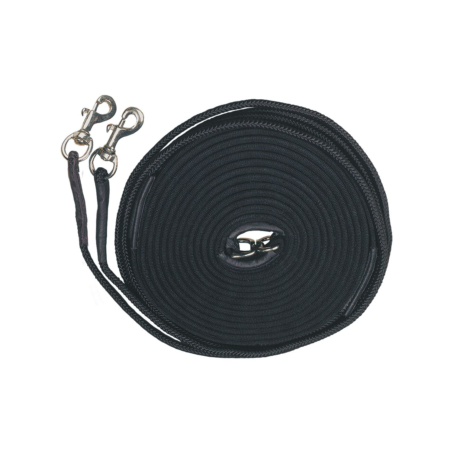 Loesdau Doppellonge, 16 m  - schwarz - 16 m