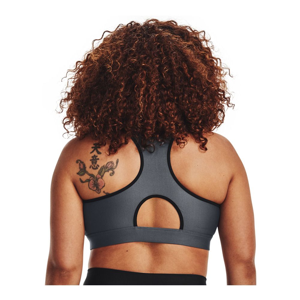 Under Armour MID PADLESS - Brassière Femme gray