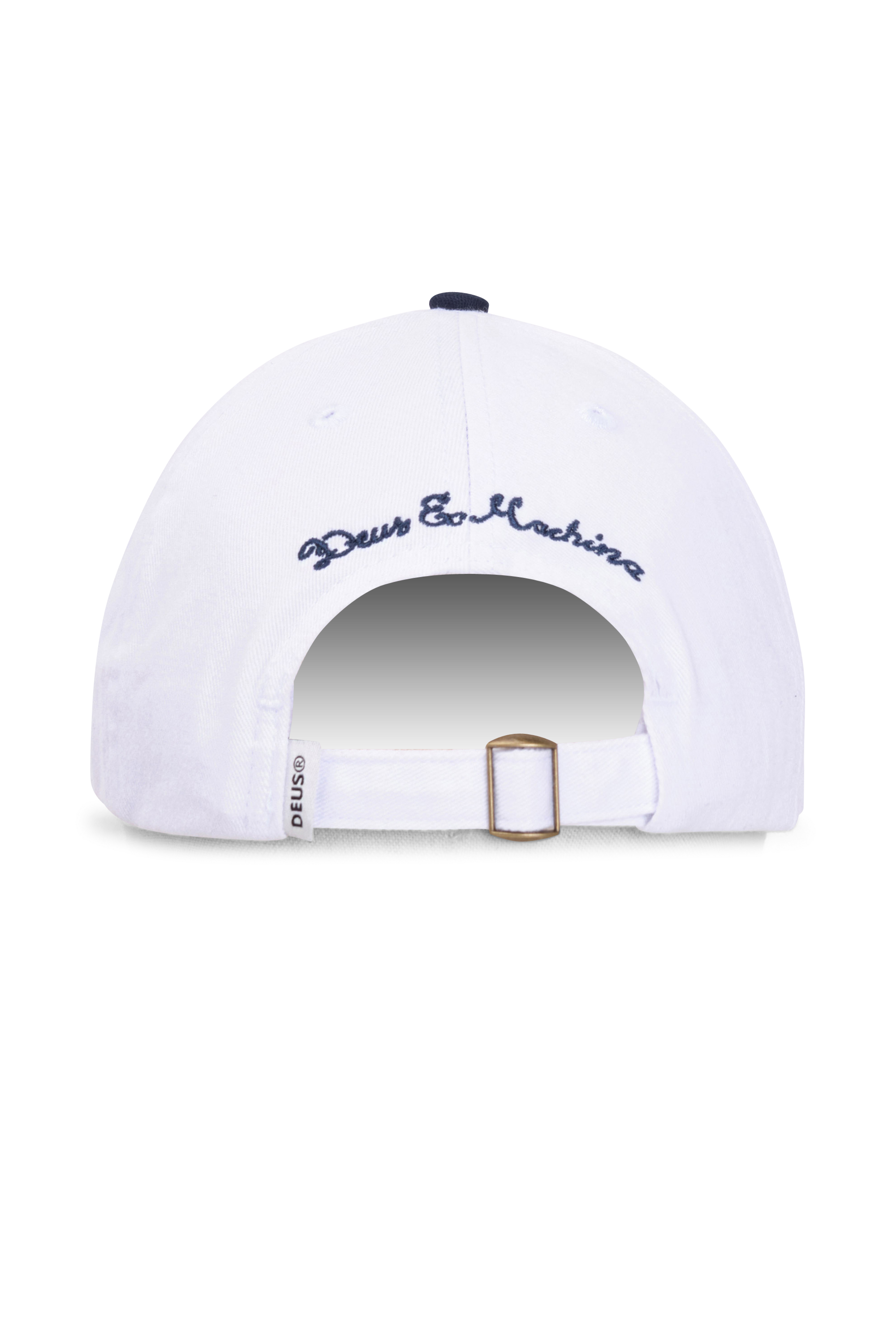 DEUS EX MACHINA Casquette Metro Dad Cap Blanc