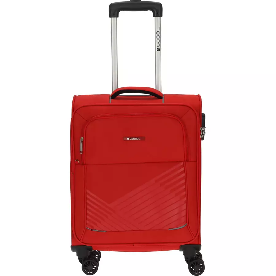 Gabol Lisboa - 4-Rollen-Kabinentrolley 55 cm red