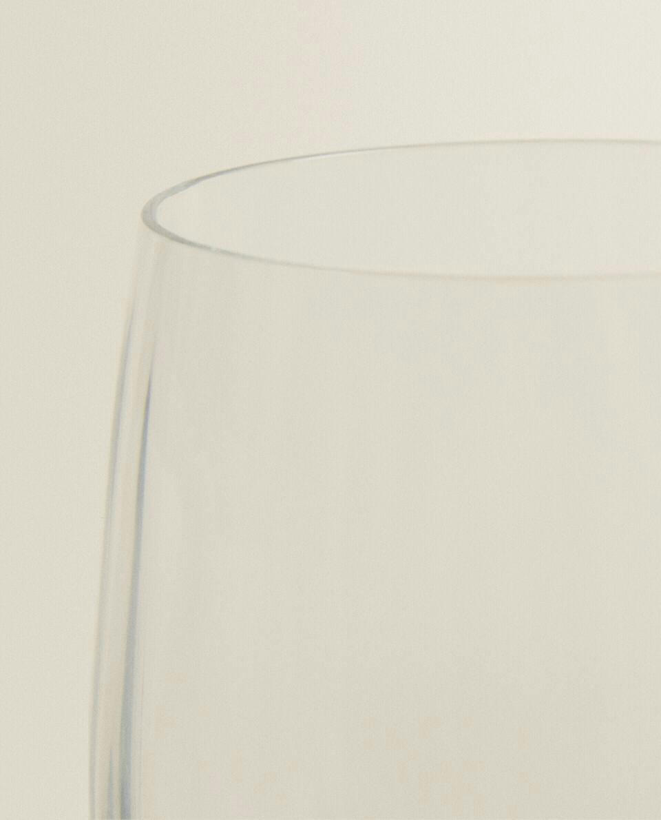 COPO DE CRISTAL DA BOÊMIA COM LINHAS