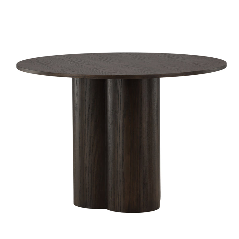 Grenaa Eetkamertafel - Ø110 cm  - Walnoot