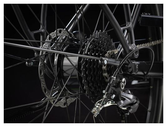 Vélo de Ville Électrique Trek FX  2 Shimano Altus 9V 250 Wh 700 mm Noir