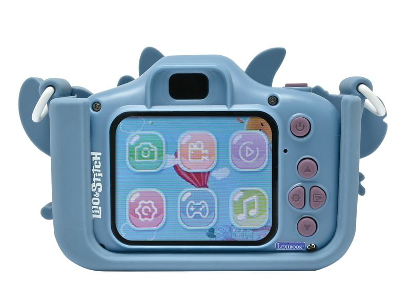 Lexibook Kinderkamera mit Schutz Stitch Robuste Digitalkamera für junge Fotografen