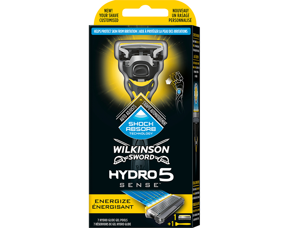 Máquina Hydro5 Sense   1 recarga / lâmina