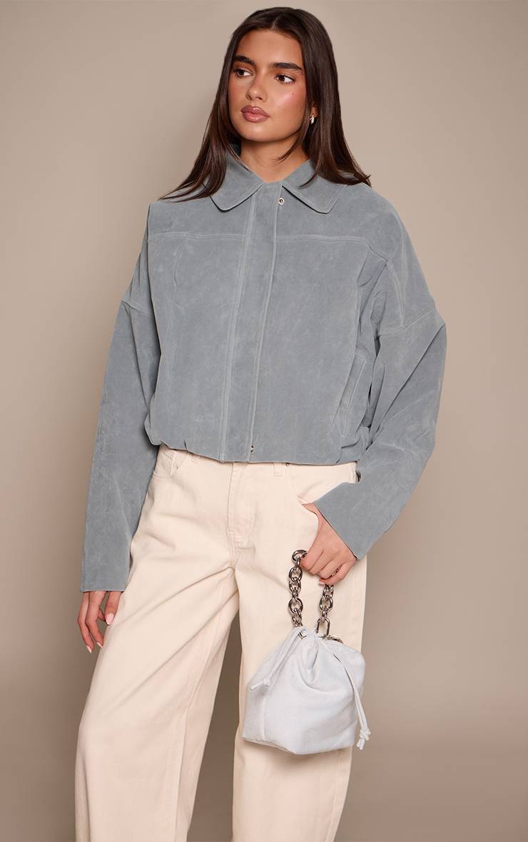 Bleu Poudré Sac Pochette À Perles Avec Chaîne En Synthétique
