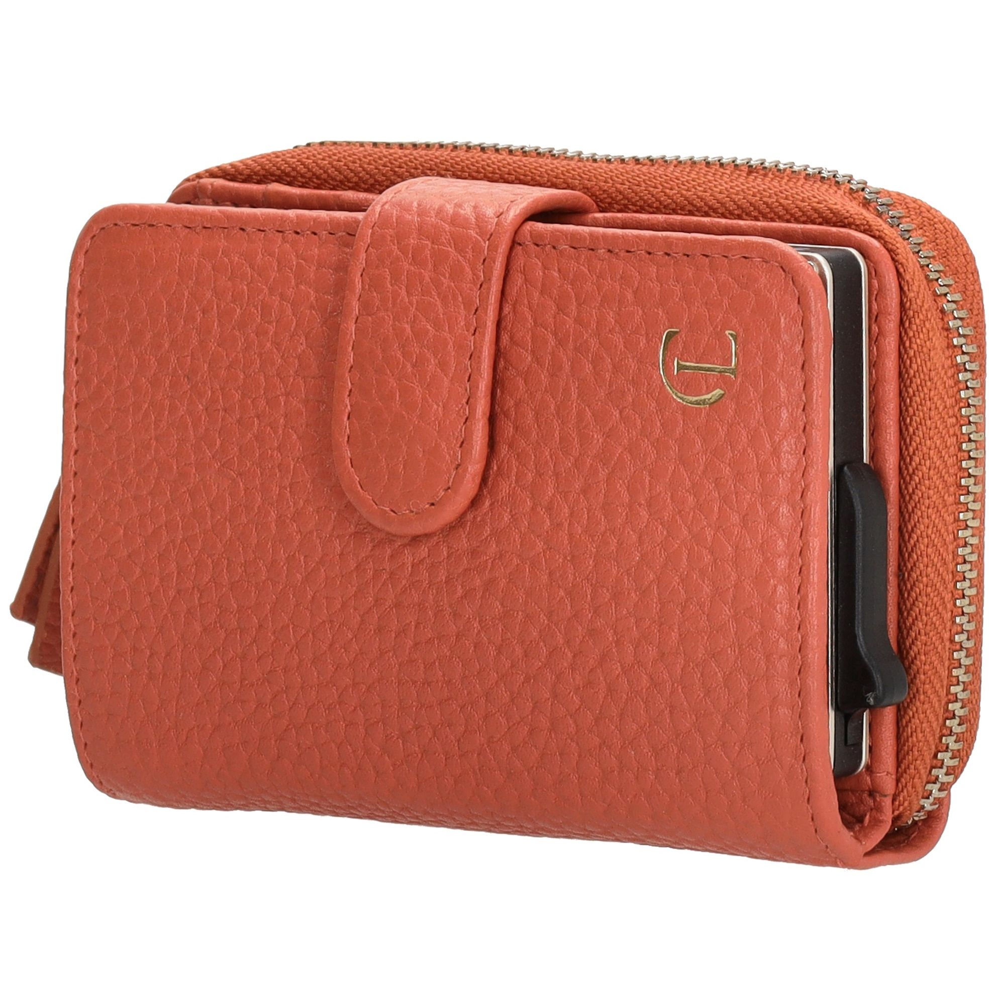 Charm London Washington Creditcard Etui Rits Oranje