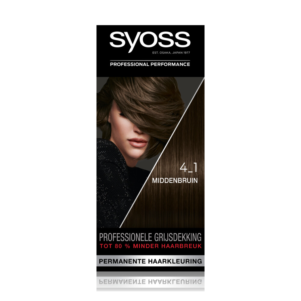 Syoss Baseline Haarverf 4-1 Middenbruin