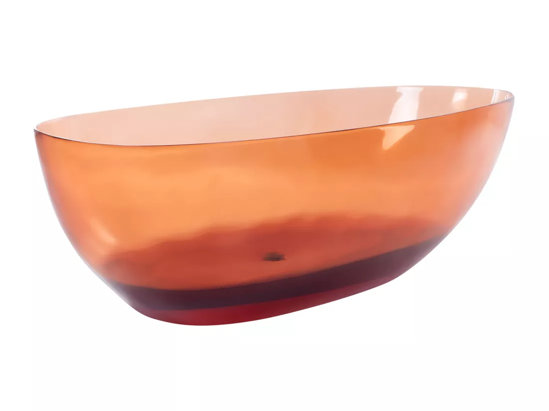 Baignoire îlot rouge 169 x 78 cm BLANCARENA