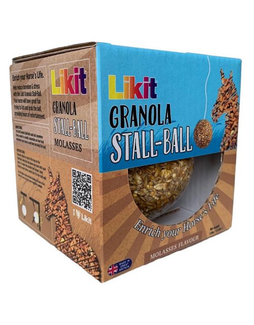 Likit Granola Stal Bal - Paardensnack - Melasse 1.6 kg