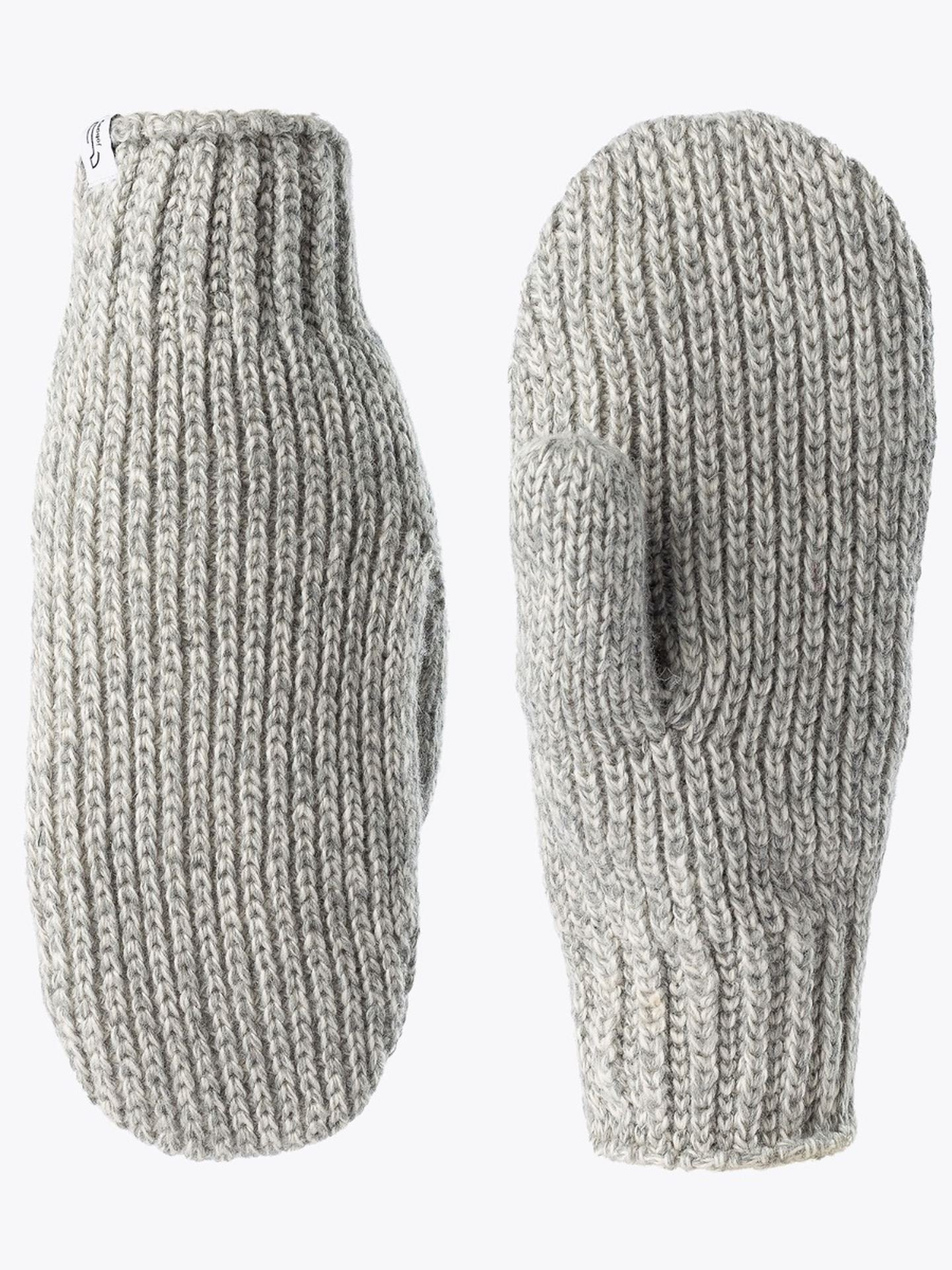 Knitted Rib Mitten
