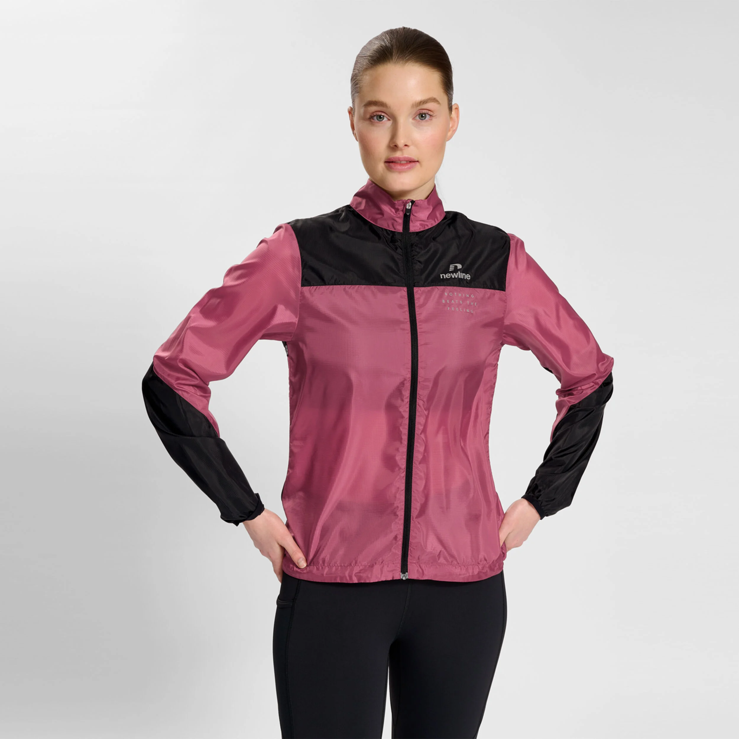 Newline Denton Jacket Veste Running Femmes - Berry