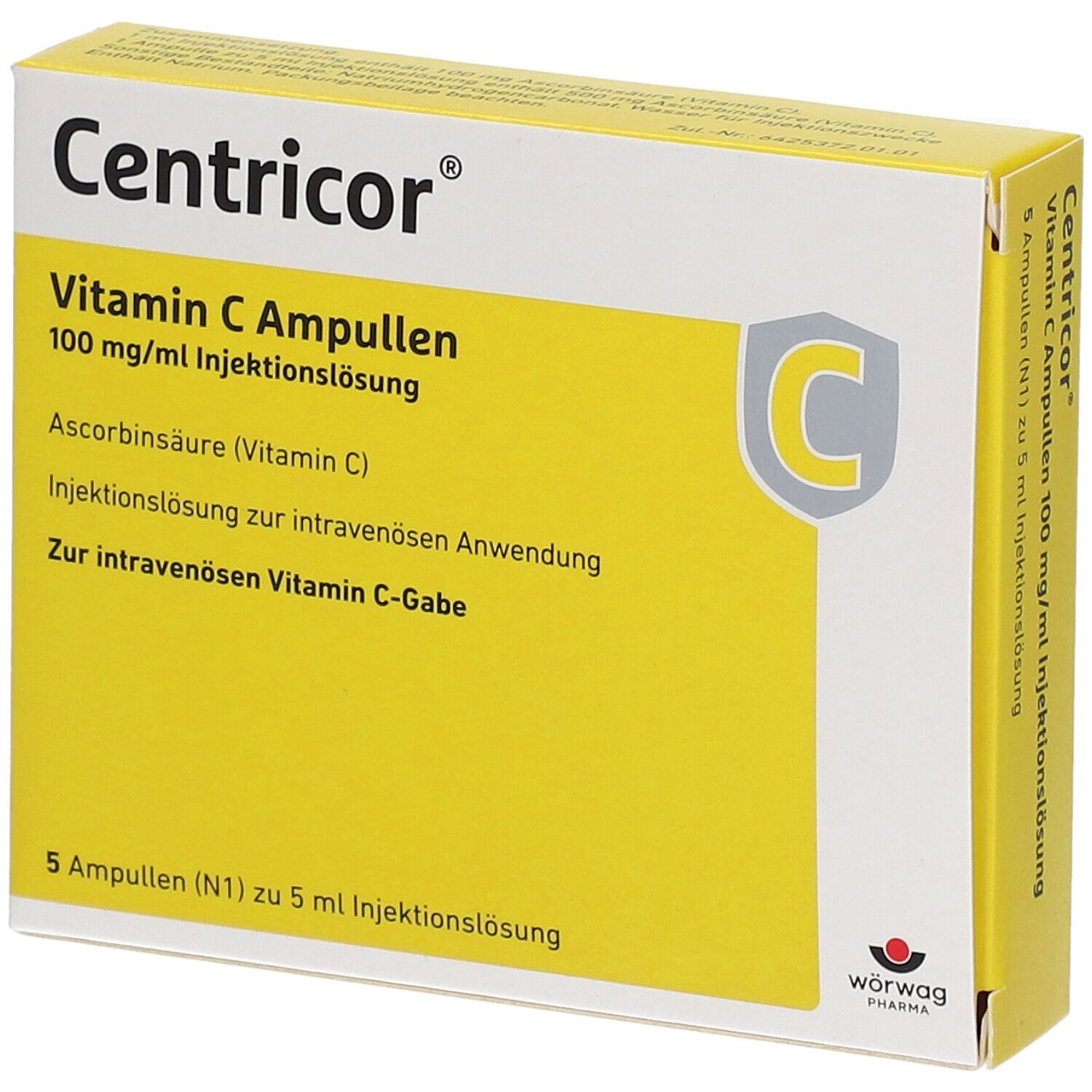 Centricor® Vitamin C Ampullen 100 mg/ml Injektionslösung