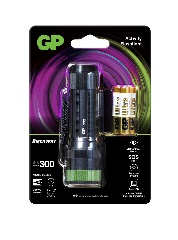 GP - Discovery Lommelygte C32