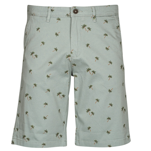 Jack & Jones - JPSTBOWIE JJSHORT PRINTED - Blanc / Bleu