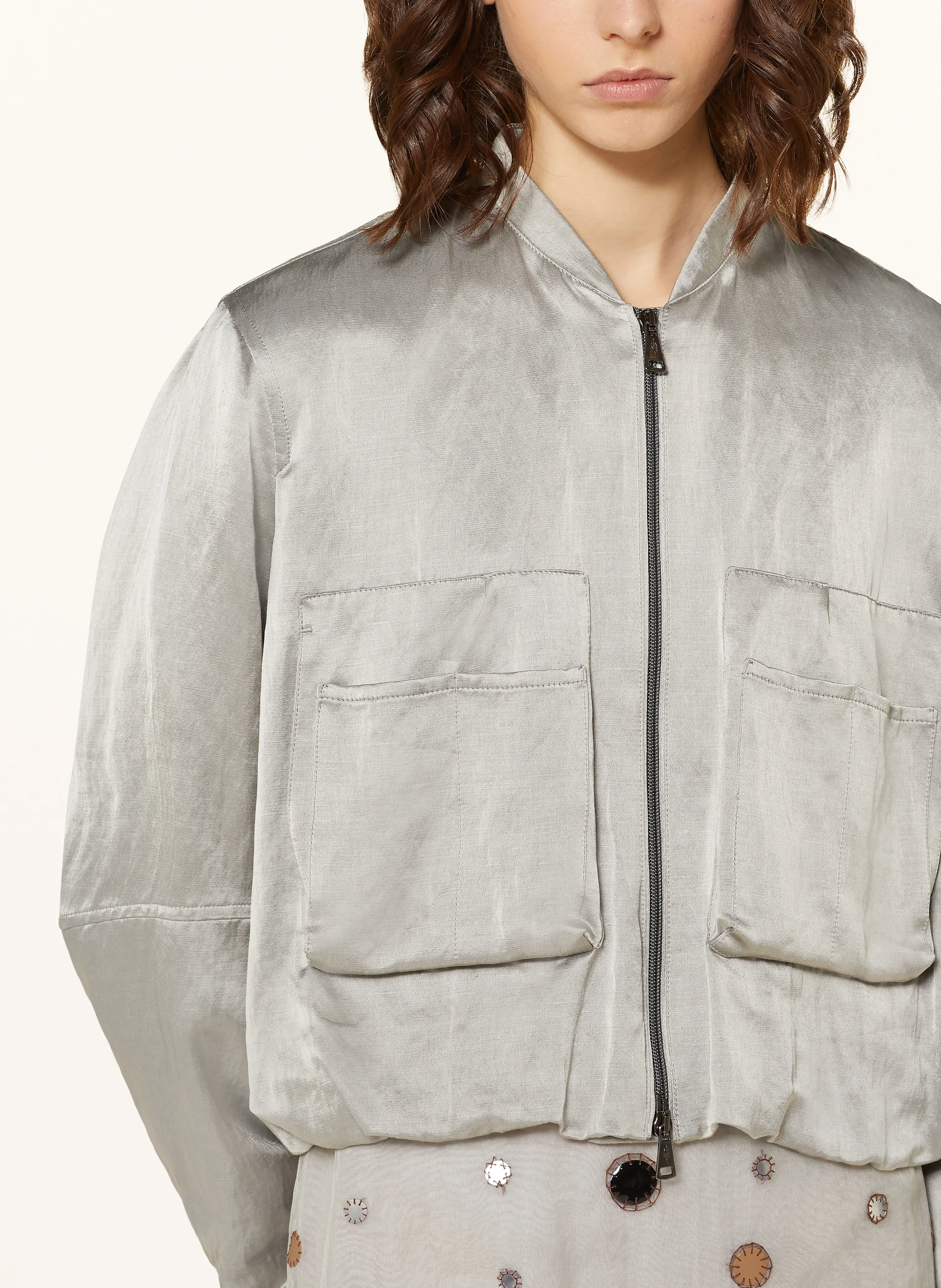 LUISA CERANO Satinblouson