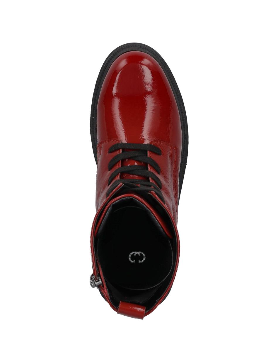 Stiefel Erba 07, rot-schwarz