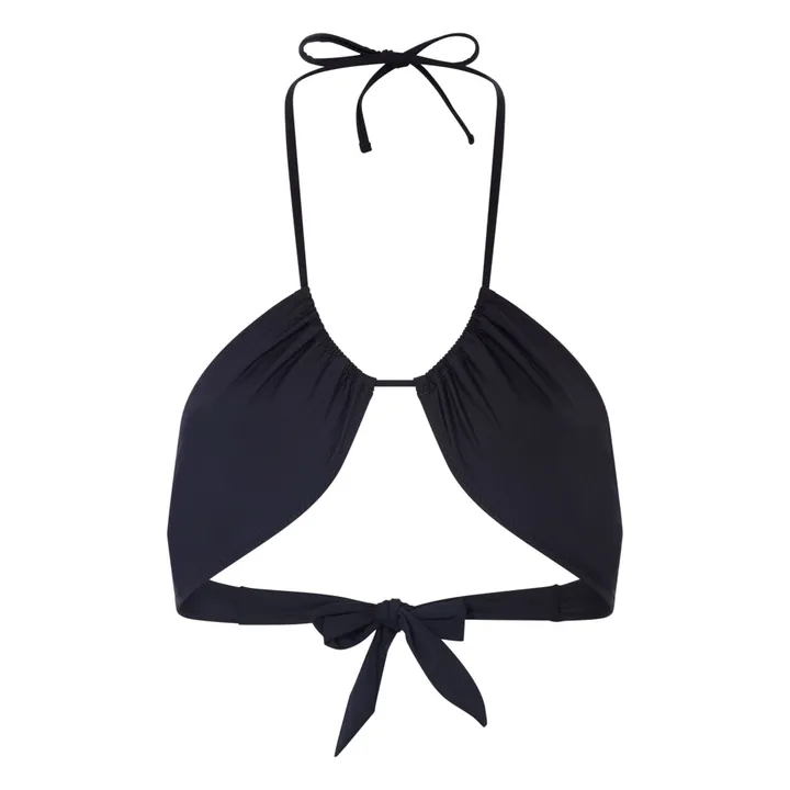 SMALLABLE BASICS Haut De Maillot De Bain Triangle Inversé | Noir