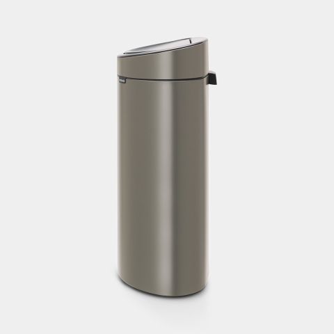 Touch Bin New afvalemmer, 40 liter, kunststof binnenemmer - Platinum