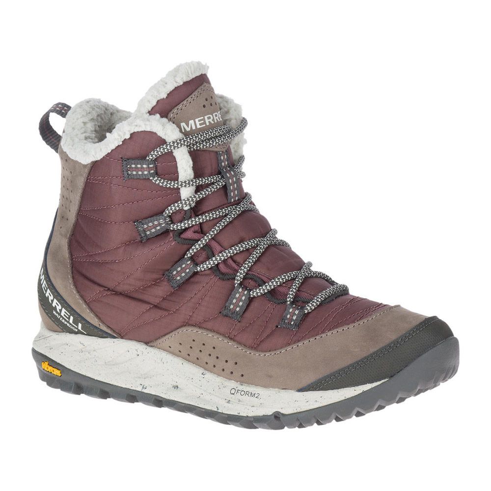Merrell ANTORA SNEAKER BOOT WP - Après-ski Femme marron