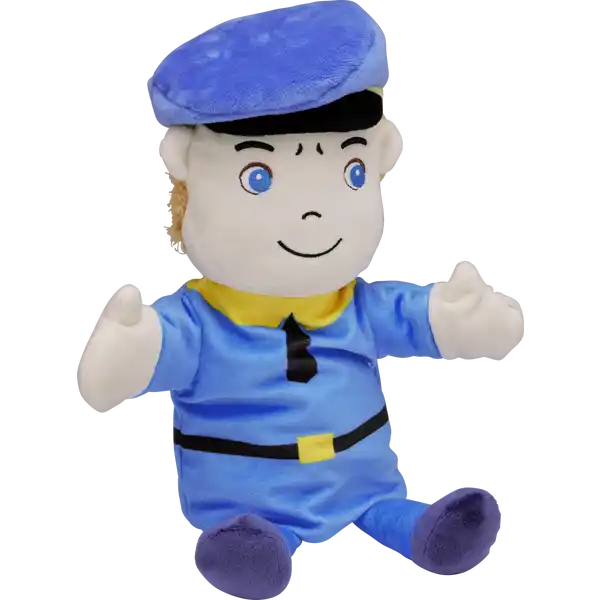 Handpuppe Polizist