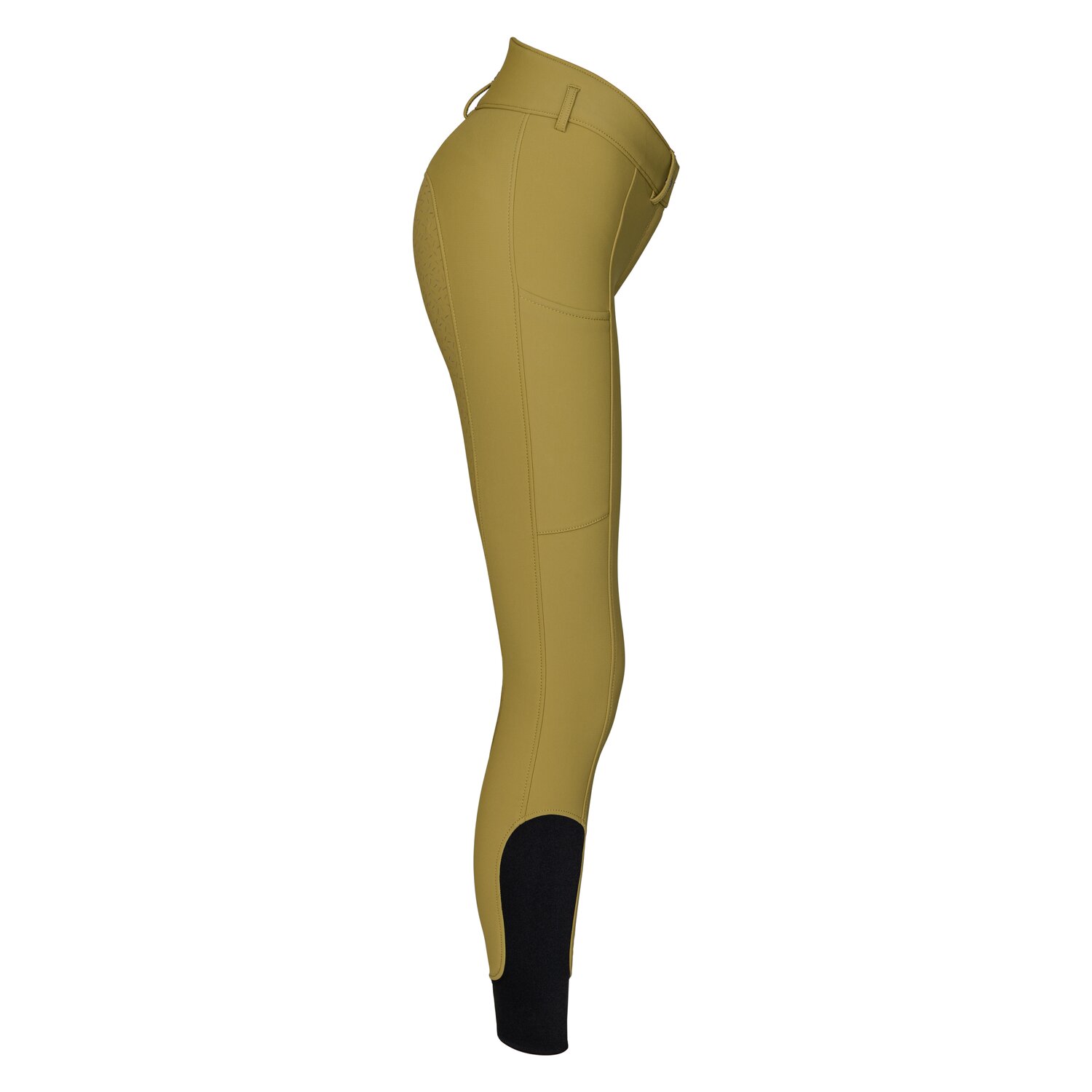 RIDE now Softshell Grip-Vollbesatz-Reithose  - moss