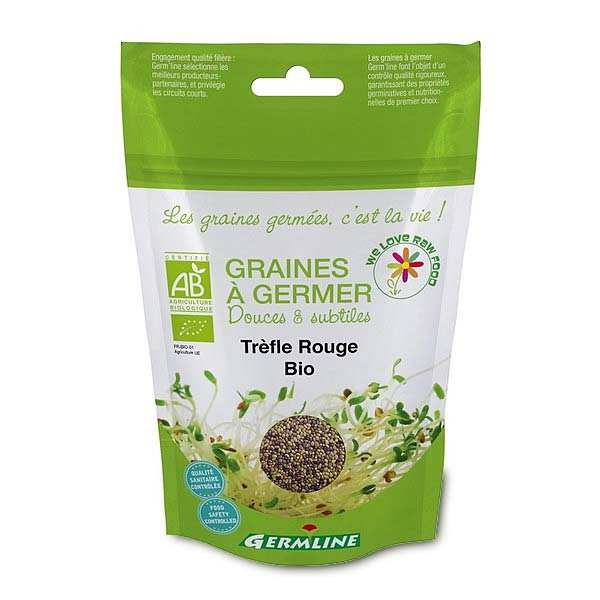 Trèfle rouge bio - Graines à germer