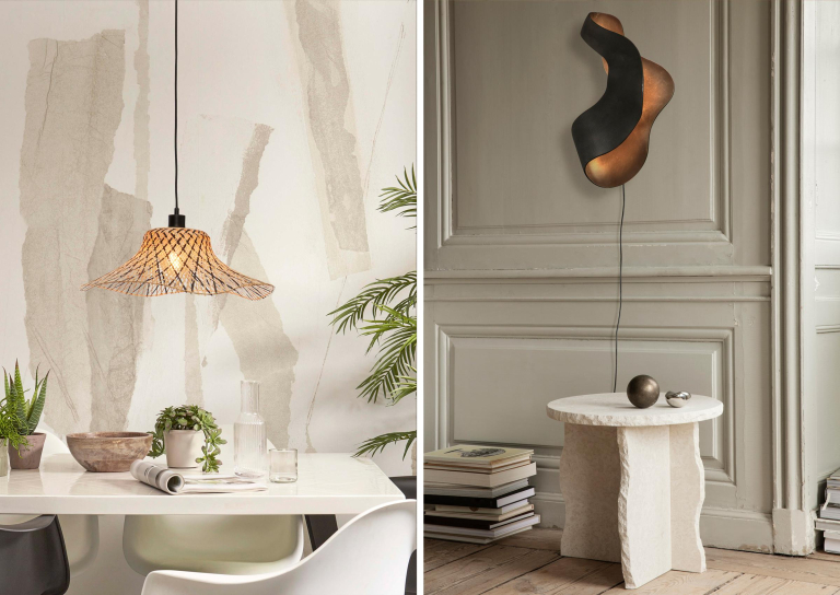 Ferm Living Oyster wandlamp