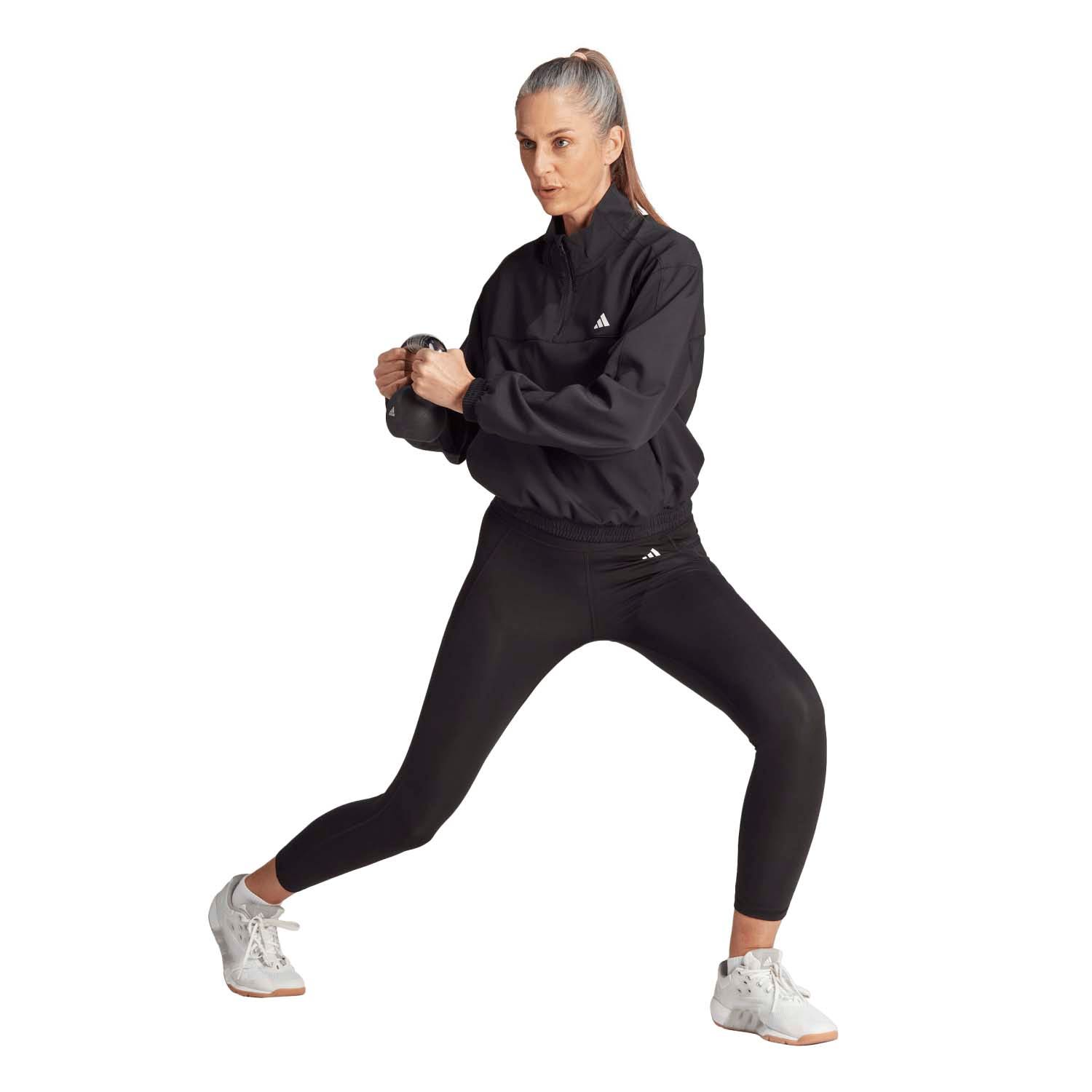 adidas  AEROREADY Train Essentials Geweven Trainingsjack met Korte Rits