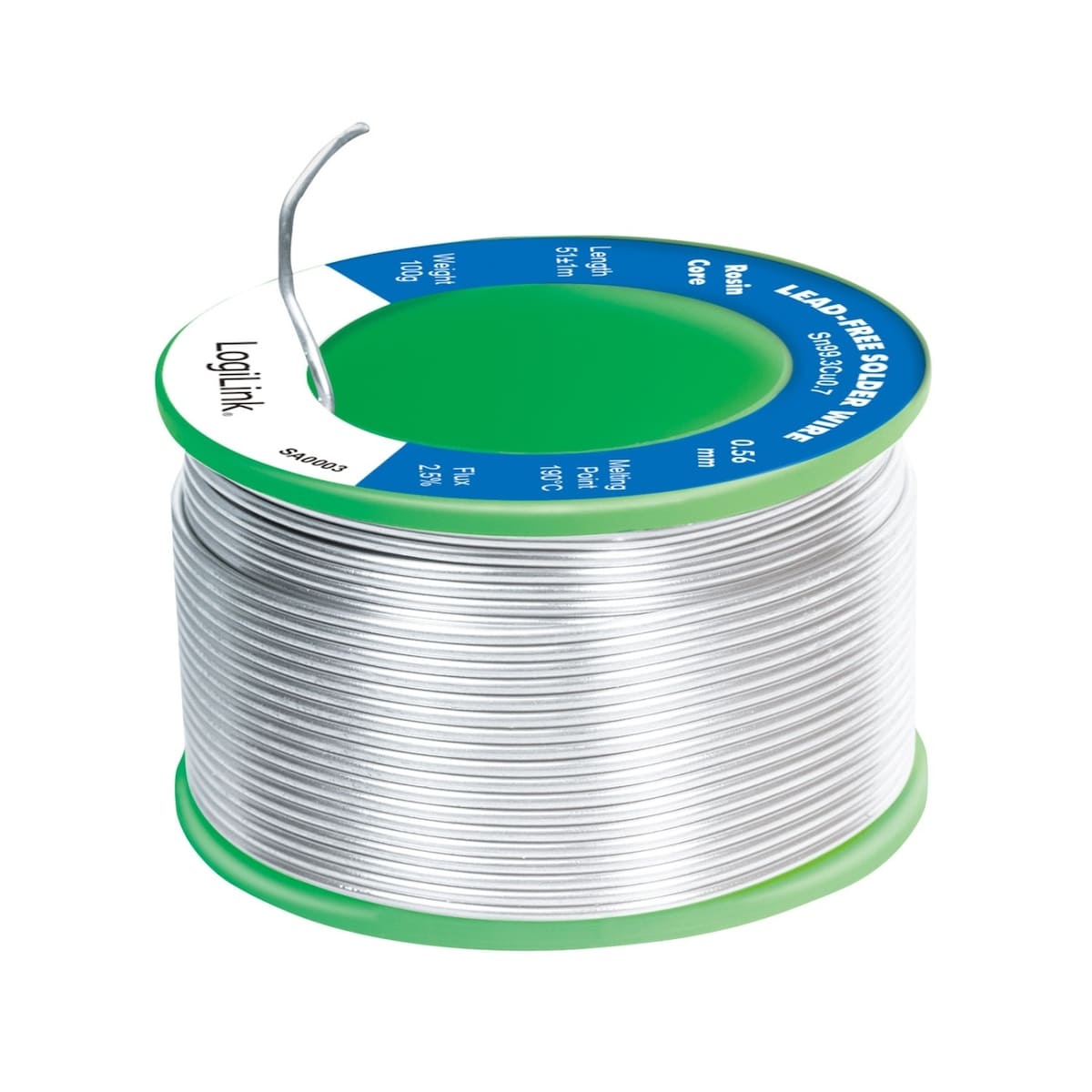 LogiLink Lödtenn blyfritt 0,56mm 100g