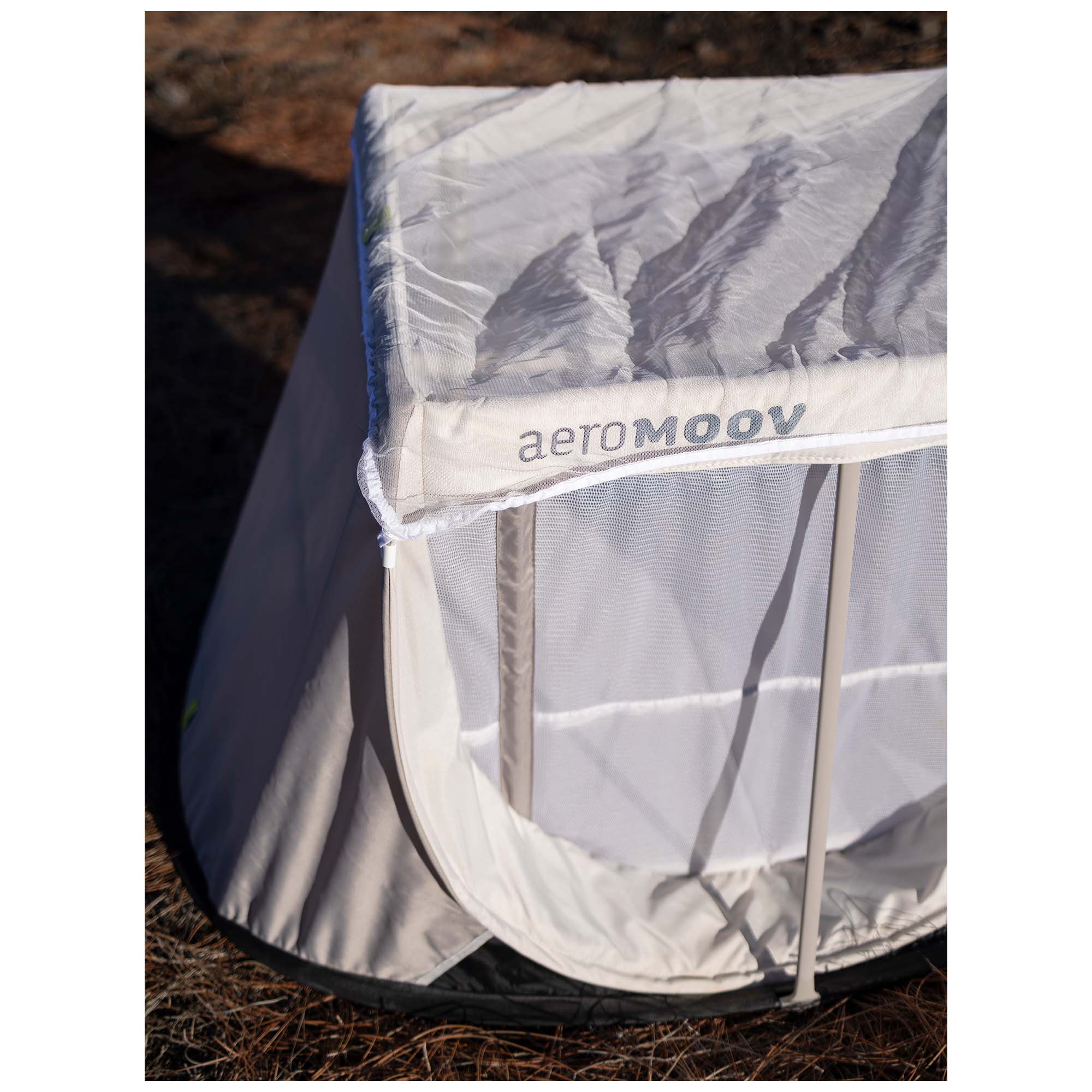 Aeromoov reisbed muggennet Transparant