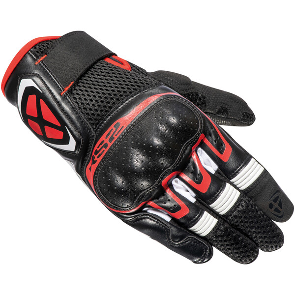 Ixon - Gants RS2 Noir / Blanc / Rouge