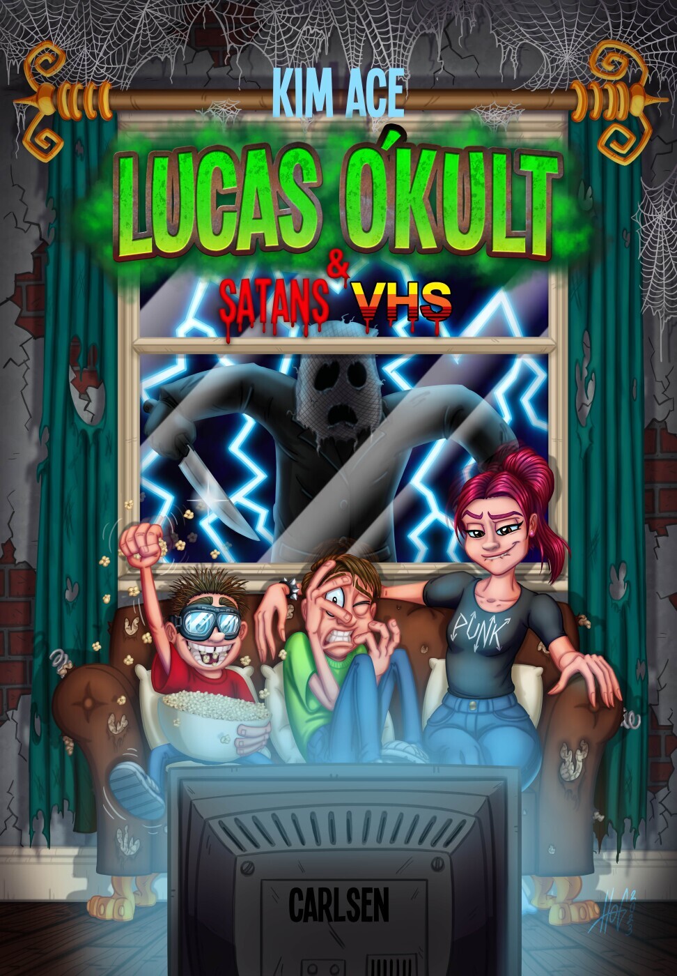 Lucas O'kult Og Satans Vhs - Kim Ace - Bog