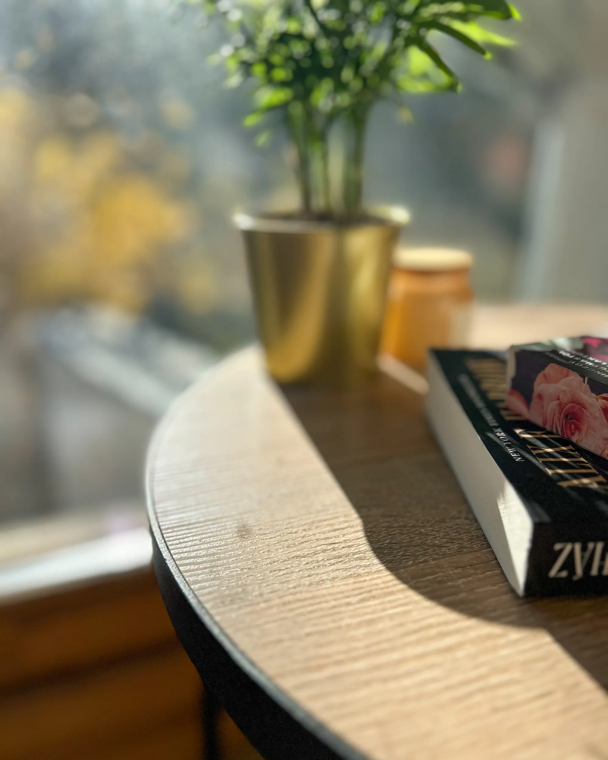 Bijzettafel MELODY Lichtbruin