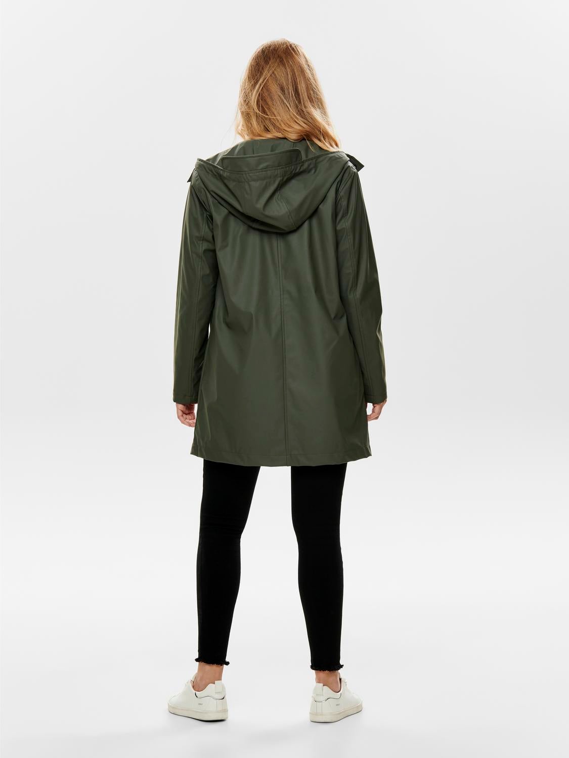 ONLVANESSA Regenmantel Beluga