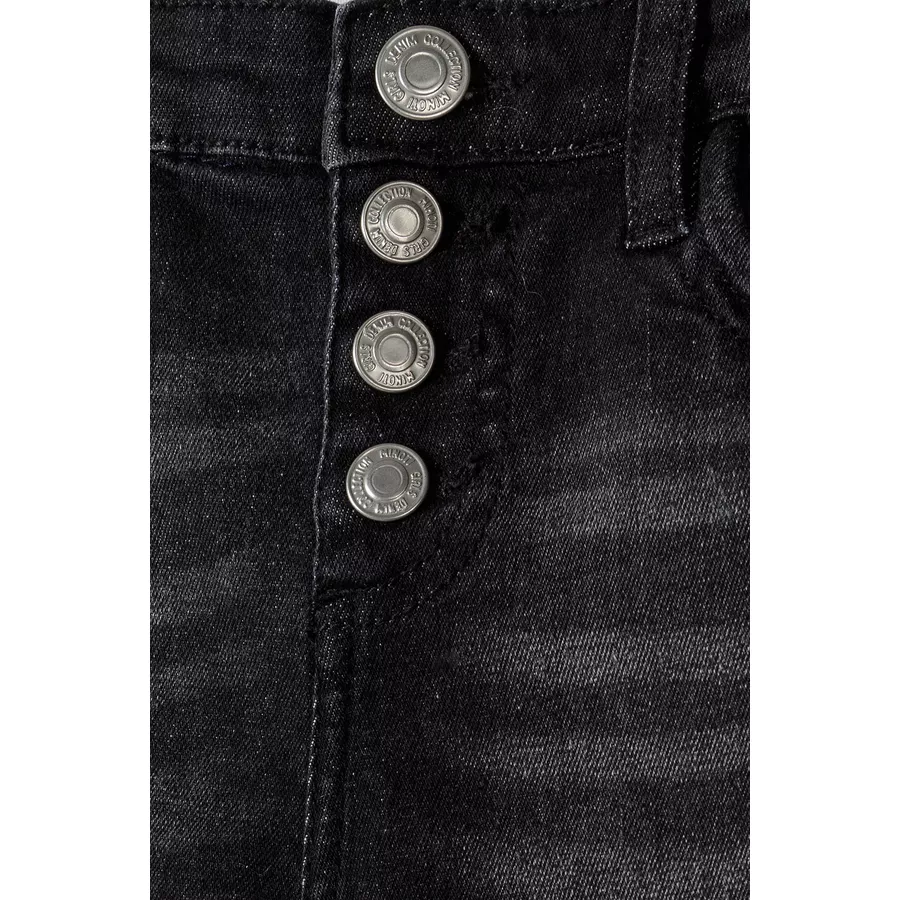 MINOTI Slim-fit-Jeans Denim-Schwarz