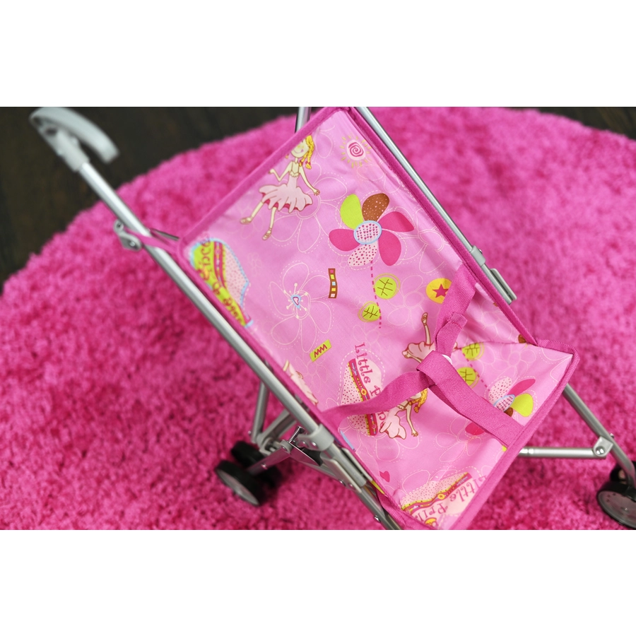 knorr toys® Puppenbuggy Sim - pink little princess