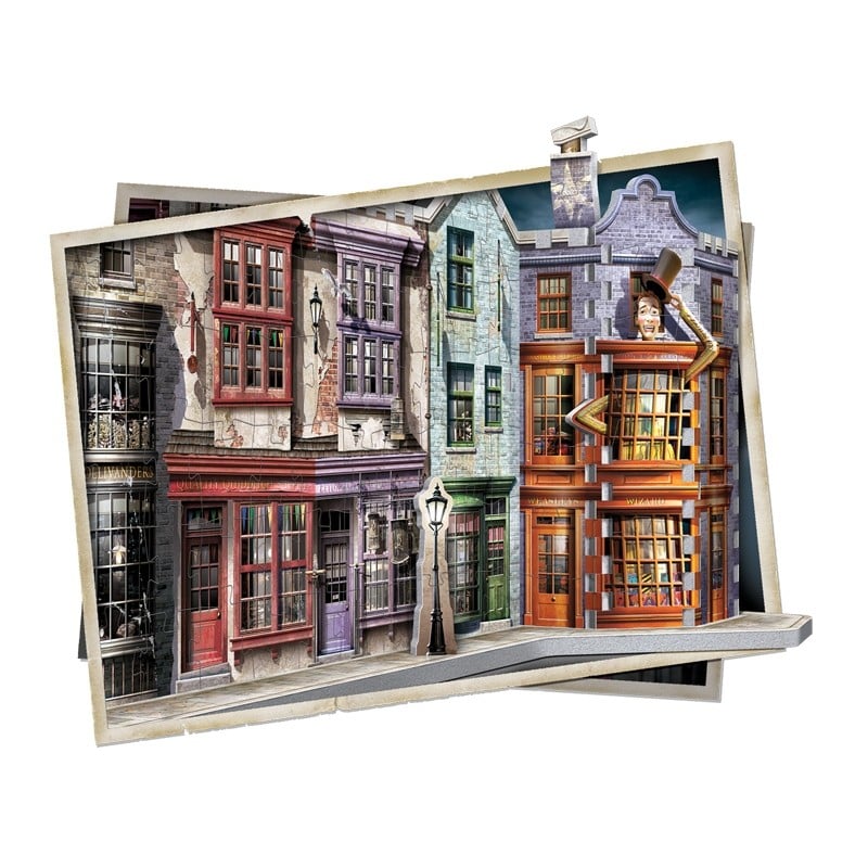 Wrebbit 3D Puslespil - Harry Potter - Diagon Alley