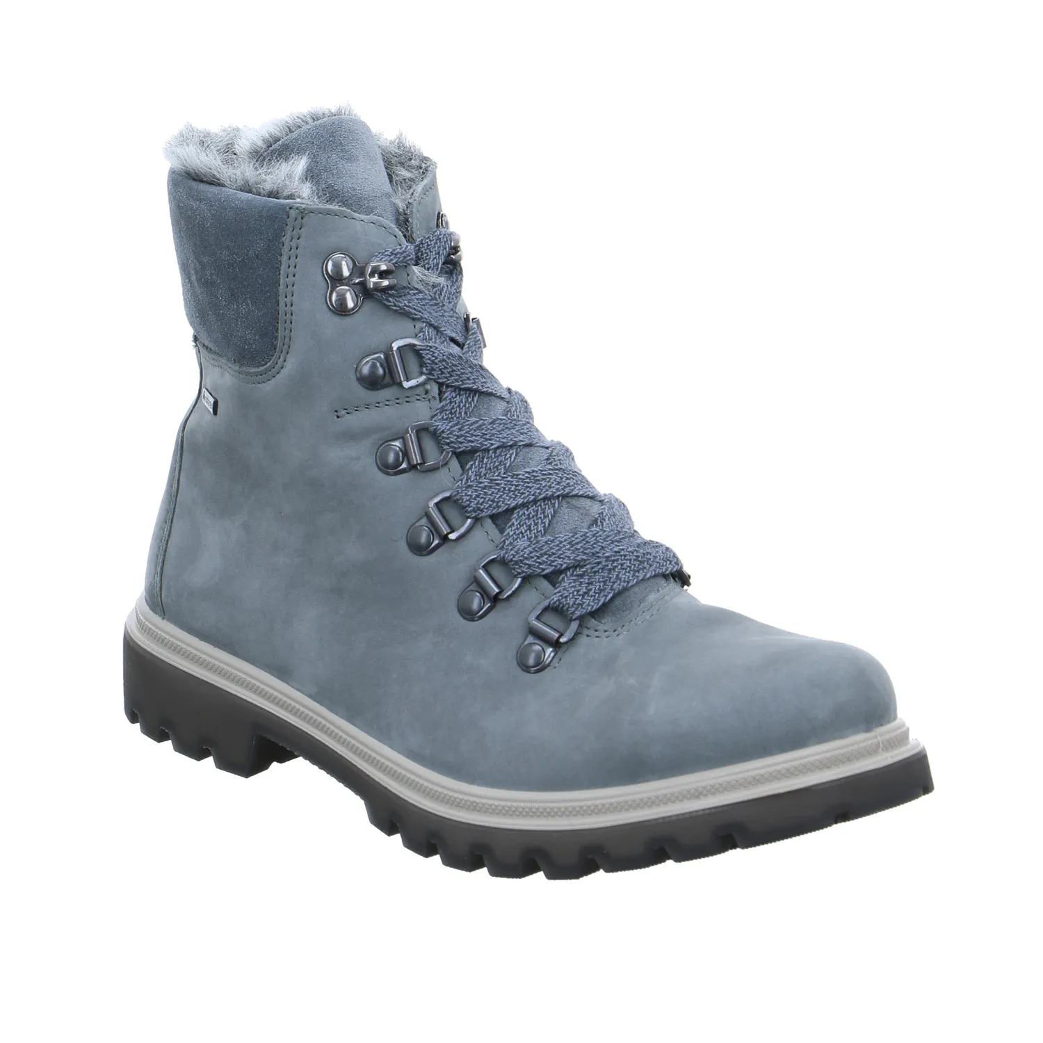 LEGERO Snowboot Grau Leder  mit Gore-Tex-Membrane