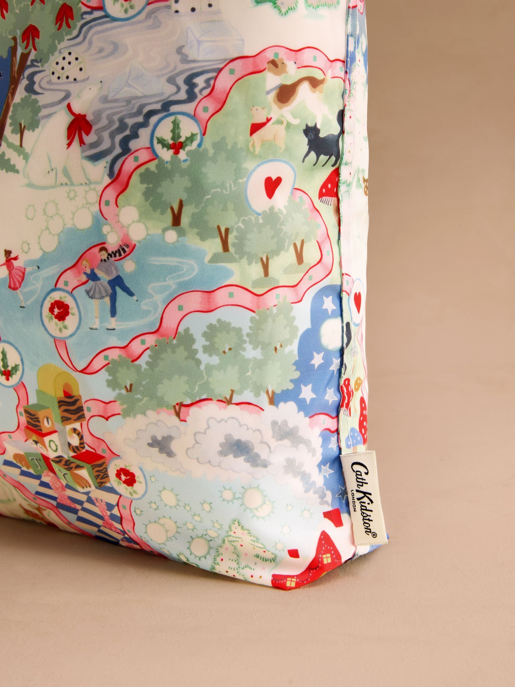Kerstreis - Cath Kidston opvouwbare shopper